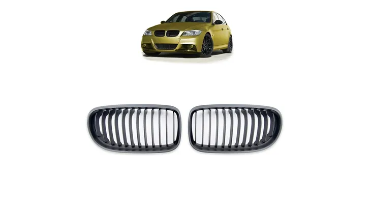 grill-bmw-3-e90-e91-facelift-pojedyncze-zeberka-matt-black-stan-nowy-producent-mtuning