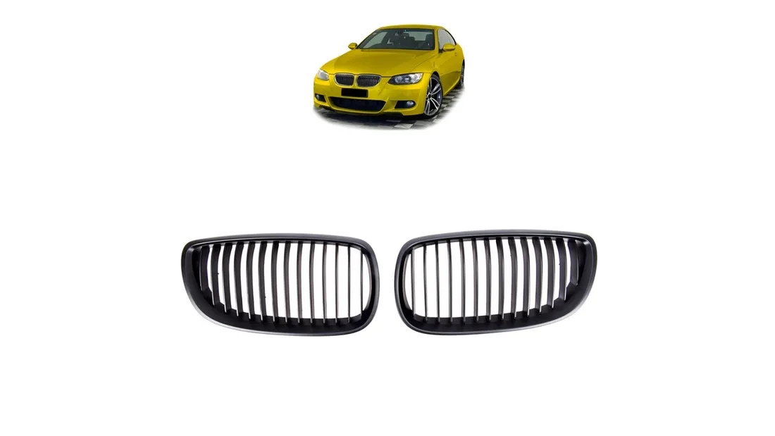 grill-bmw-3-e92-e93-pojedyncze-zeberka-matt-black-stan-nowy