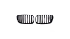 grill-bmw-x3-e83-facelift-pojedyncze-zeberka-matt-black