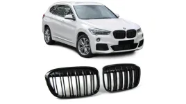 grill-bmw-x1-f48-pojedyncze-zeberka-gloss-black