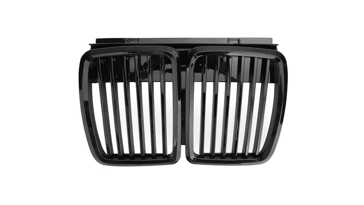 grill-bmw-3-e30-pojedyncze-zeberka-gloss-black