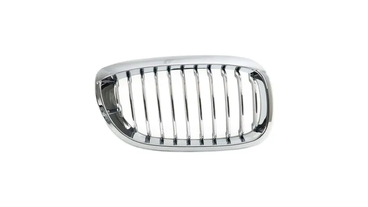 grill-bmw-3-e46-facelift-pojedyncze-zeberka-chrome-stan-nowy