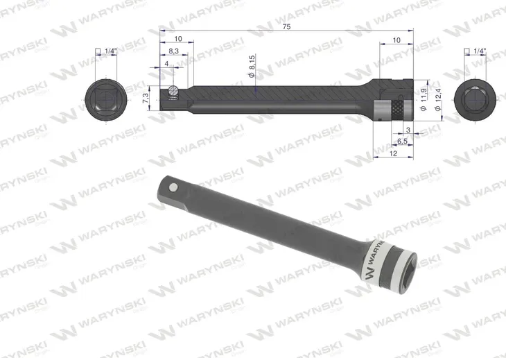 przedluzka-1-4-75-mm-warynski-kod-producenta-wmn126-marka-warynski
