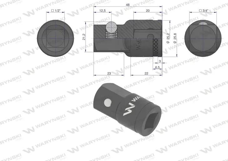 redukcja-1-2-3-4-25mm-warynski-rodzaj-klucza-nasadowy-marka-warynski