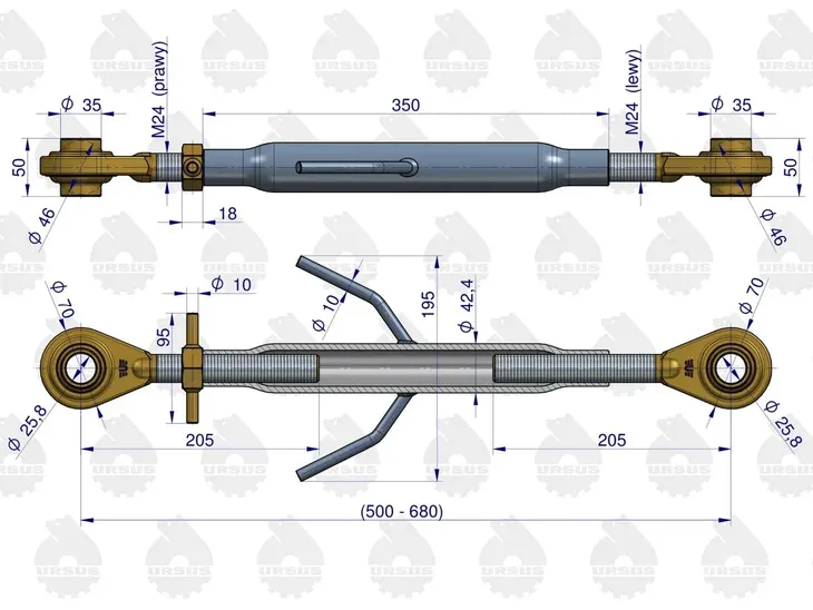 korbowod-silnika-c-330-oryginal-ursus-numer-katalogowy-oryginalu-42032101u