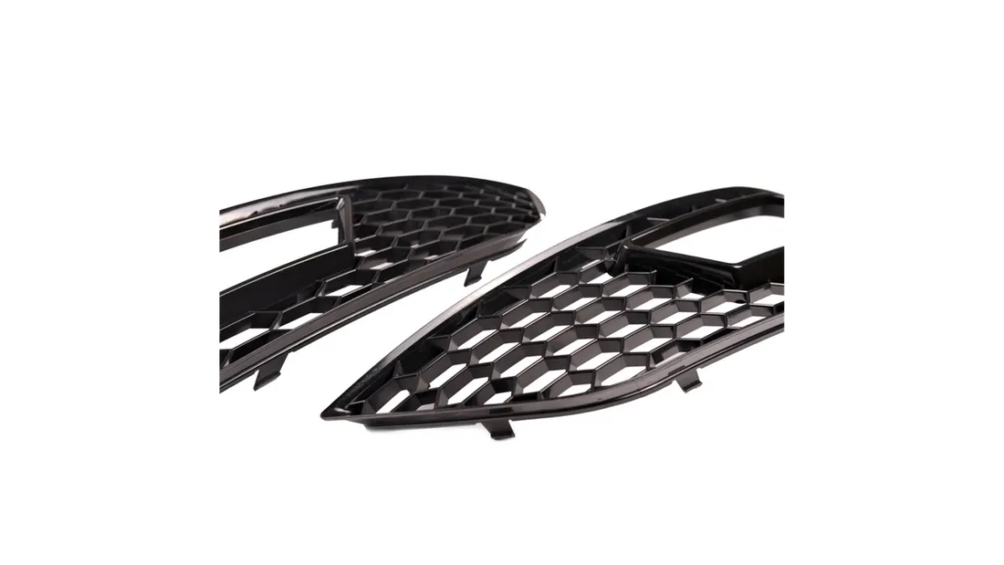 ramka-halogenow-audi-a4-b8-facelift-gloss-black