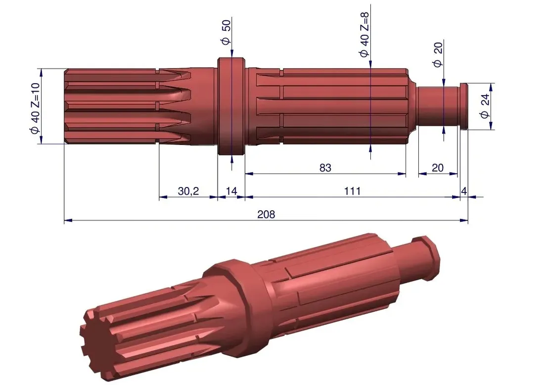 walek-reduktora-c-330-oryginal-ursus