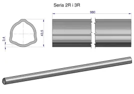 rura-zewnetrzna-2r-i-3r-do-walu-1110-przeg-teleskopowego-43-5x3-4mm-985mm
