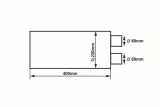 tlumik-srodkowy-60mm-rm-stan-nowy