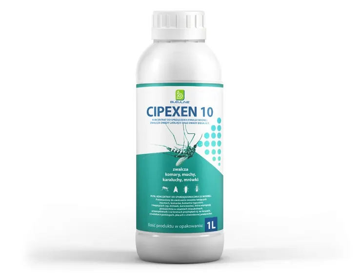 Oprysk na komary MRÓWKI muchy KARALUCHY CIPEXEN 10 środek 1L