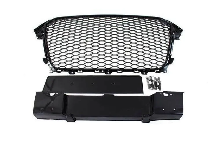 grill-audi-a4-b8-rs-style-gloss-black-pdc-stan-nowy