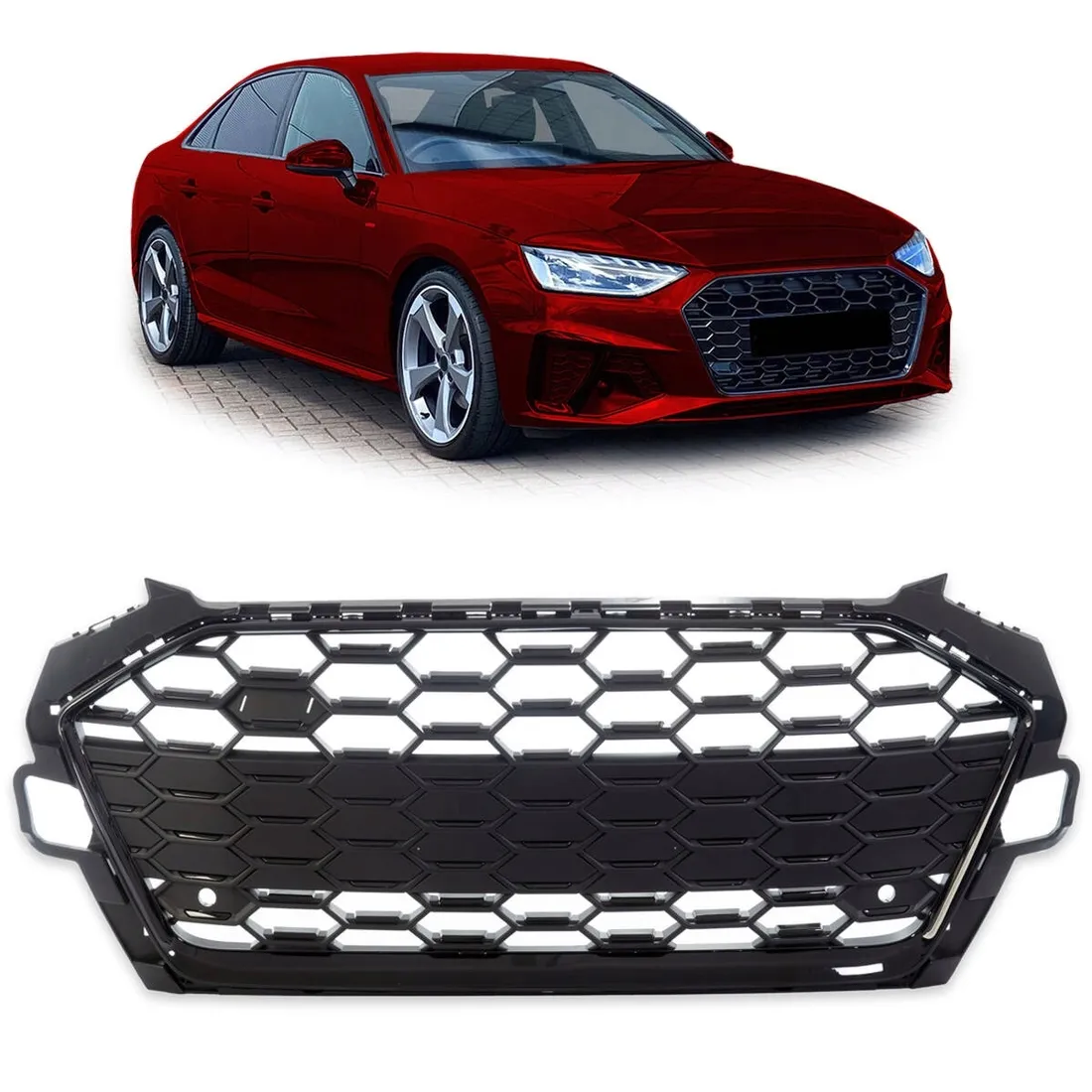 grill-audi-a4-b9-facelift-black-stan-nowy