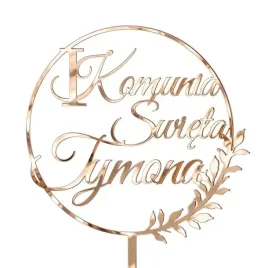 topper-personalizowany-pierwsza-i-komunia-swieta-napis-zloty-lustrzany-tort