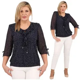 elegancka-bluzka-z-zabotem-duze-rozmiary-polski-producent-wizytowa-na-lato