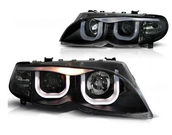 reflektory-przednie-bmw-e46-ringi-3d-sedan-touring-stan-nowy