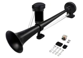 sygnal-fanfara-440mm-czarna-z-kompresorem-i-przekaznikiem-12v