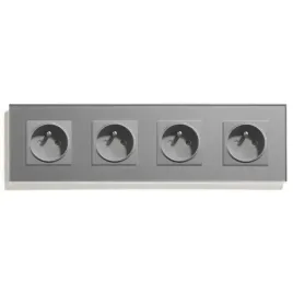 gniazdko-elektryczne-szklane-poczworne-kontakt-16a