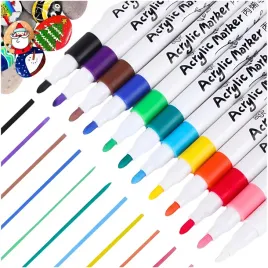 flamastry-markery-akrylowe-pisaki-uniwersalne-mazaki-wodoodporne-12szt