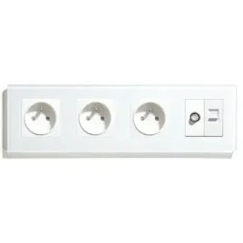 gniazdko-elektryczne-szklane-poczworne-wtyk-satelita-internet-rj45-cat5e