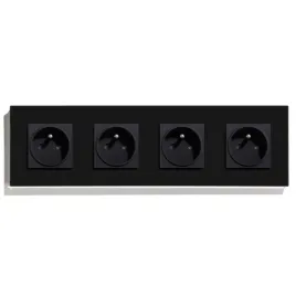 gniazdko-elektryczne-szklane-poczworne-kontakt-16a