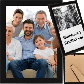 ramka-na-zdjecia-a4-czarna-wiszaca-stojaca-z-nozka-na-dyplom-21-x-297-cm