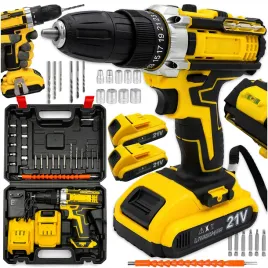 wiertarko-wkretarka-akumulatorowa-udarowa-wkretak-2x-aku-21v-zestaw-walizka