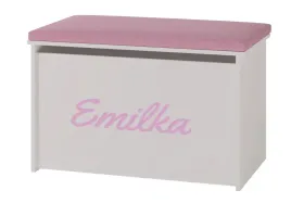 skrzynia-imie-kufer-pojemnik-na-zabawki-z-siedziskiem-z-imieniem-bialy