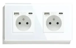 gniazdko-szklane-podwojne-usb-a-c-quick-charge-20w-qc-3-1a-kontakt-16a