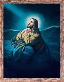 obraz-jezus-modlacy-sie-w-ogrojcu-rama-brazowa-30-cm-x-40-cm