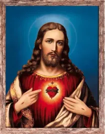 obraz-religijny-najswietsze-serce-jezusa-rama-brazowa-50-cm-x-70-cm