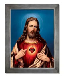 obraz-religijny-najswietsze-serce-jezusa-rama-srebrna-20-cm-x-25-cm