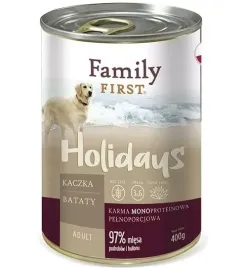 family-first-adult-mono-karma-mokra-dla-psa-kaczka-z-batatami-400g