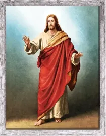 obraz-religijny-jezus-chrystus-rama-szara-z-przetarciami-50-cm-x-70-cm