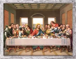 obraz-swiety-ostatnia-wieczerza-apostolowie-rama-szara-50-cm-x-70-cm