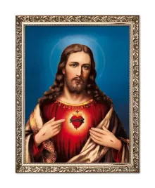 obraz-religijny-najswietsze-serce-jezusa-rama-z-ornamentem-20-cm-x-25-cm