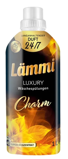 KONCENTRAT DO PŁUKANIA TKANIN LÄMMI LUXURY CHARM GOLD 1L 40 PRAŃ