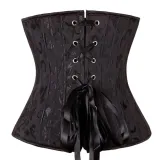 gotycki-czarny-gorset-pas-modelujacy-underbust-marka-bez-marki-stan-nowy
