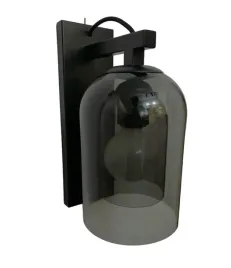 bell-kinkiet-czarny-szklo-szare