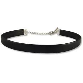 ekskluzywny-naszyjnik-choker-czarny-skorzany