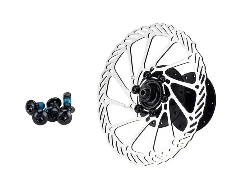 Tarcza hamulcowa rowerowa hamulca rowerowego 160mm 12 ramienna śruby