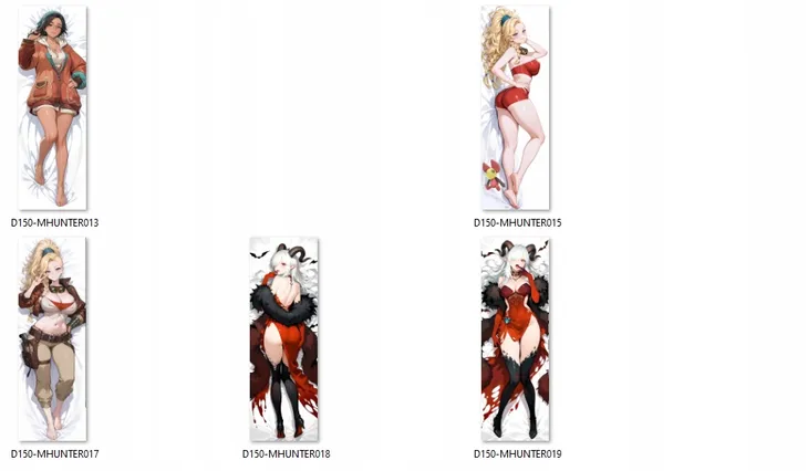 dakimakura-monster-hunter-do-wyboru-150x50-rozmiar-xxl
