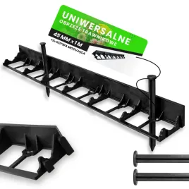 obrzeze-trawnikowe-1-m-45-mm-border-palisada-2x-kotwy-mocujace-25-cm