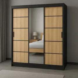 szafa-przesuwna-180x215-cm-rio-3-duza-3-drzwiowa-lustro-czarny-dab-sonoma