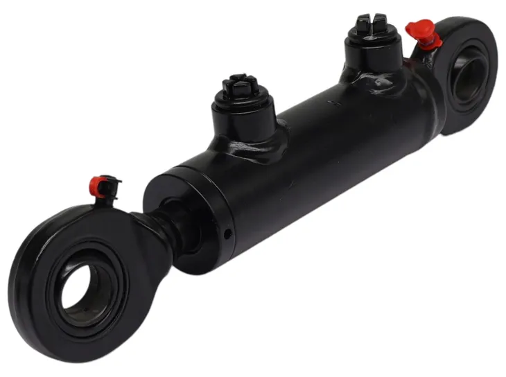 CIENKI SIŁOWNIK HYDRAULICZNY. CYLINDER 32x20 SKOK 50 L= 236 mm