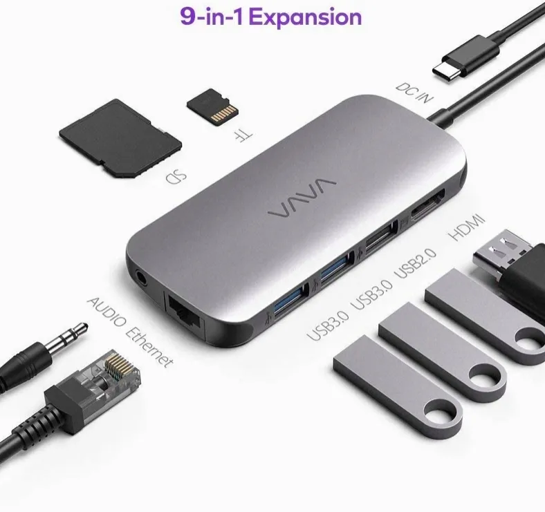 hub-usb-c-9w1-vava-hdmi-4k-usb-lan