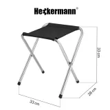 taboret-skladany-heckermann-czarny-stan-nowy