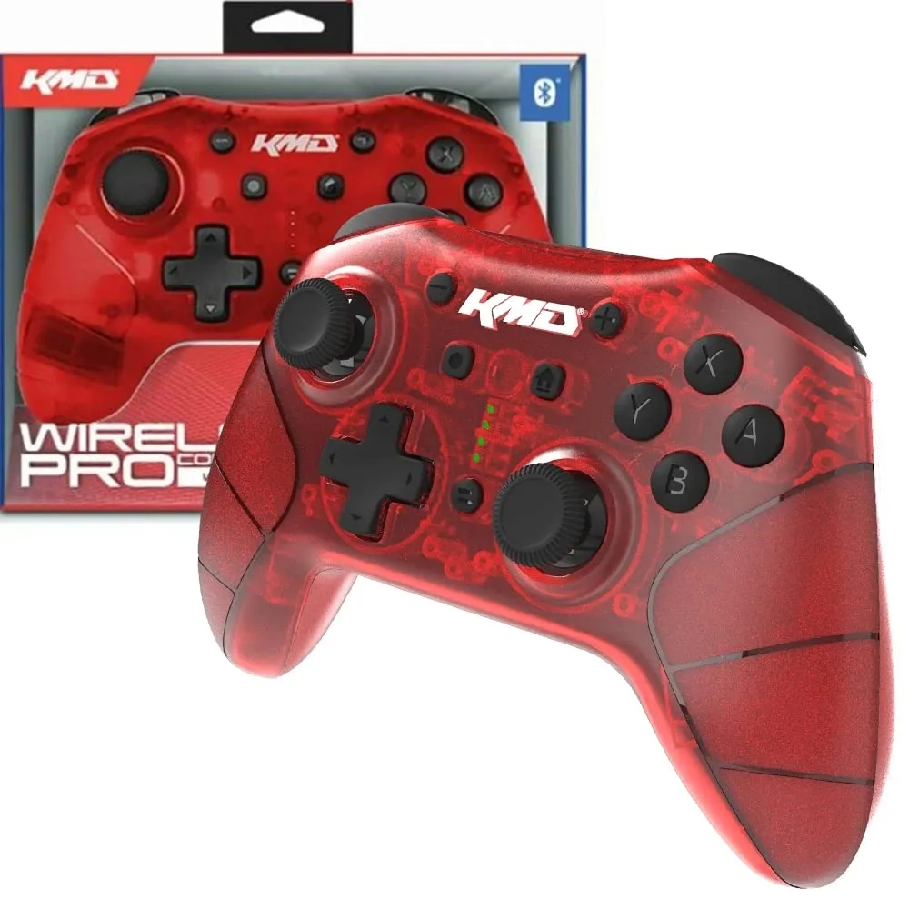 kontroler-kmd-bluetooth-wireless-pro-red-nintendo-switch-czerwony-pad