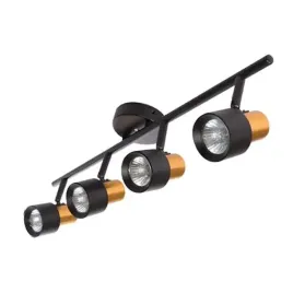 oprawa-sufitowa-gu10-led-ruchoma-60cm-4-lampy-czarno-zlote-spot-regulowany