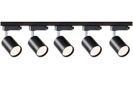 zestaw-5-reflektorow-jednofazowych-na-zarowke-gu10-i-szyny-zasilajacej-2m