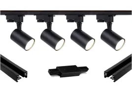 4-lampki-gu10-1faza-2-x-szyna-premium-1m-lacznik